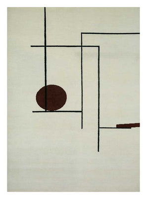 Tapis en laine - 270 x 180 cm - gris clair