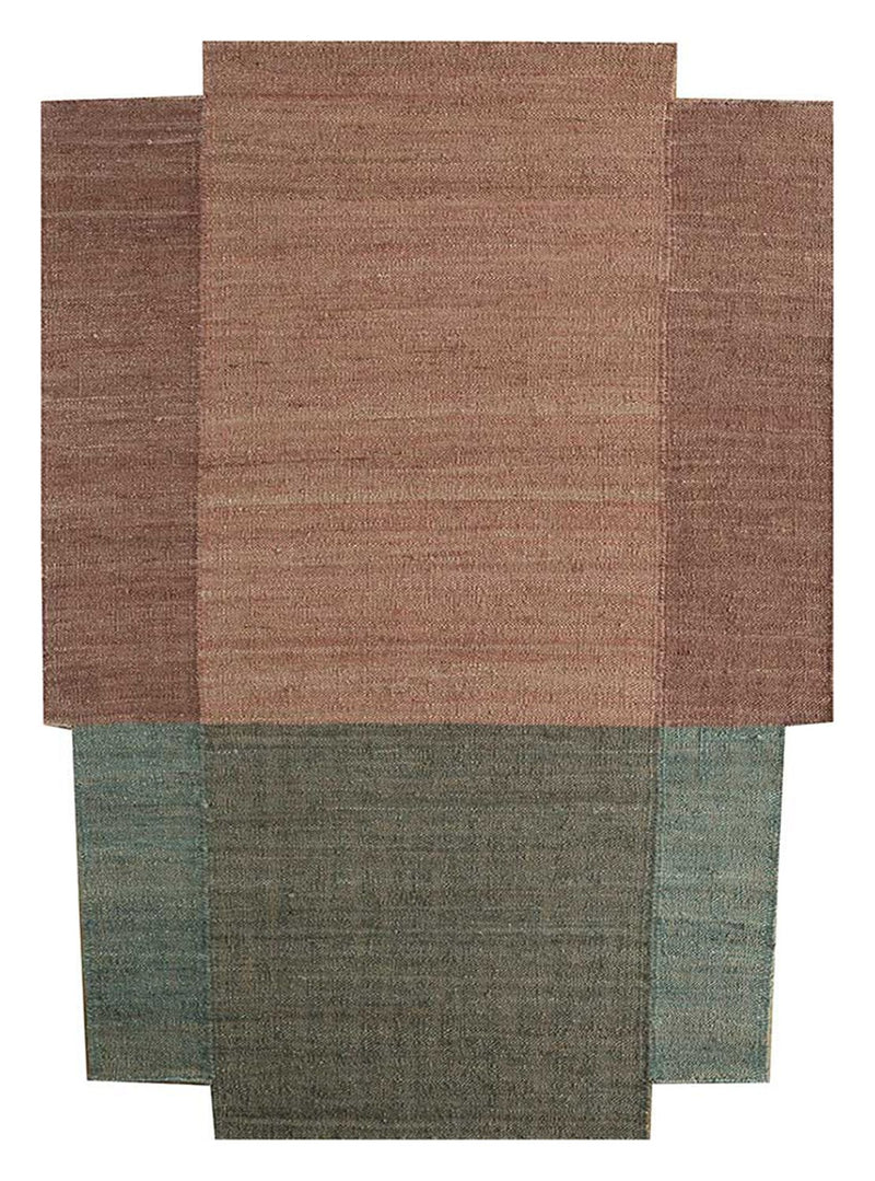 Sisalteppich sonderform  - 300 x 240 cm - mehrfarbig