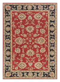 Tapis en laine - 450 x 360 cm - orange