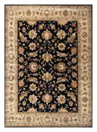 Tapis en laine - 450 x 360 cm - noir
