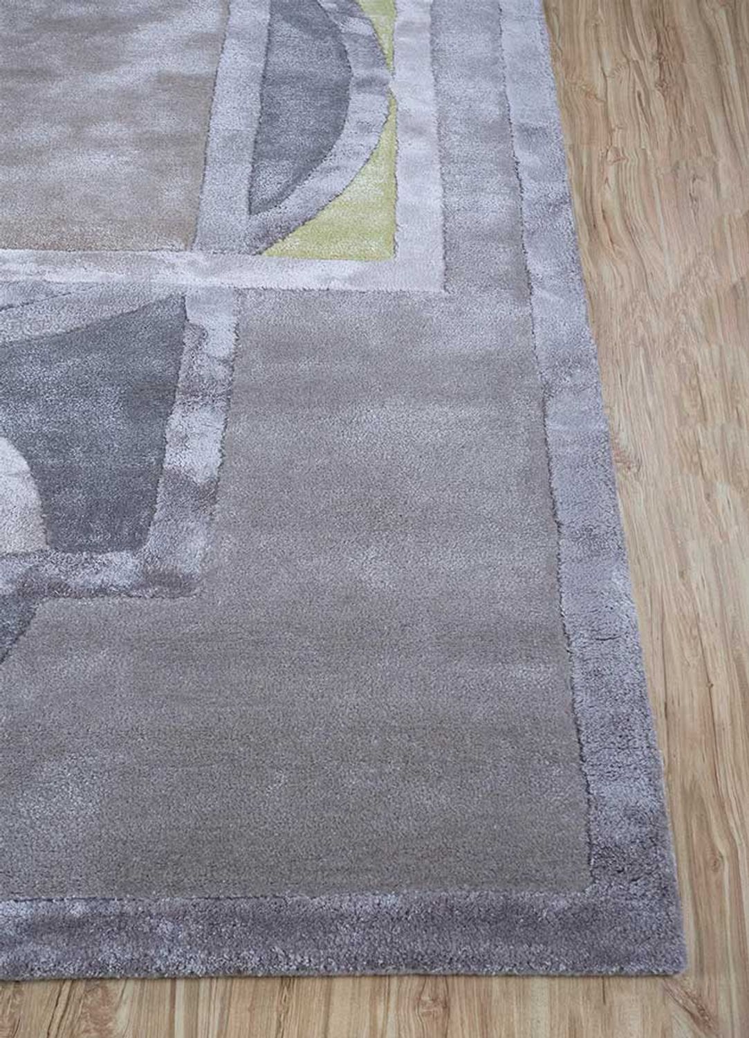 Wollteppich - 270 x 180 cm - violett