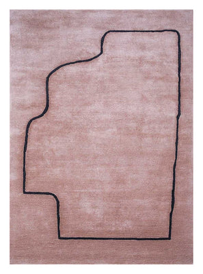 Tapis en laine - 210 x 150 cm - orange