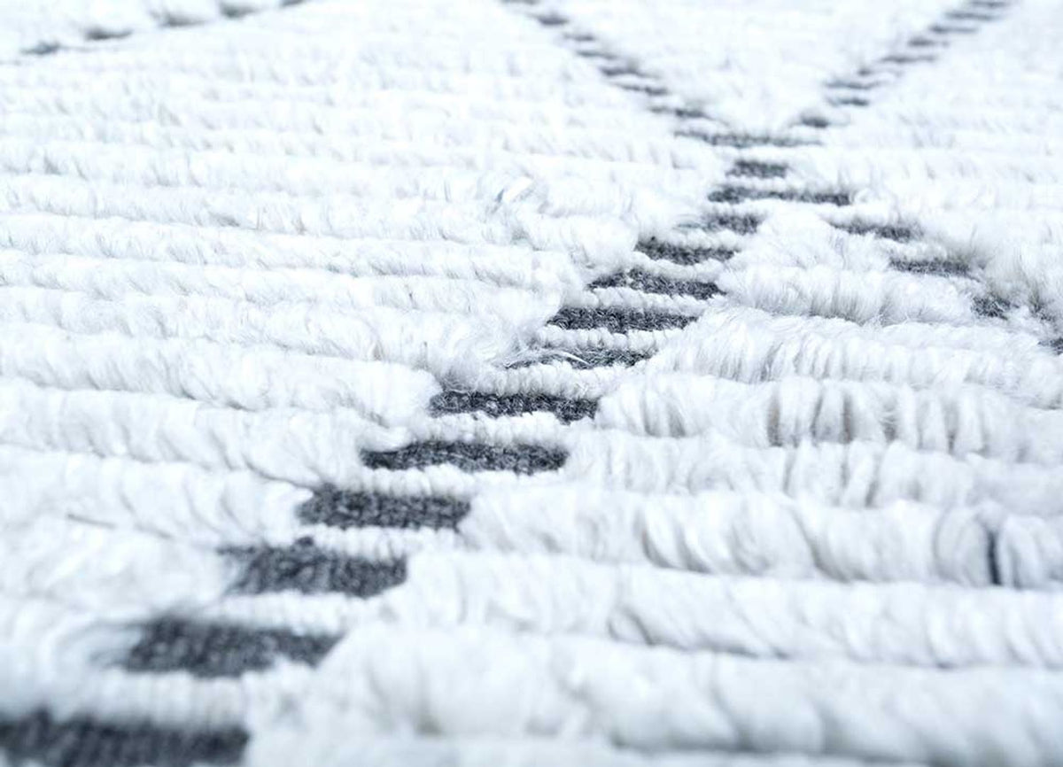 Wollteppich - 300 x 240 cm - creme