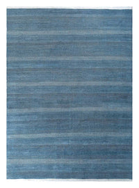 Tapis en laine - 360 x 270 cm - bleu foncé