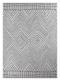Tapis en laine - 330 x 240 cm - gris clair
