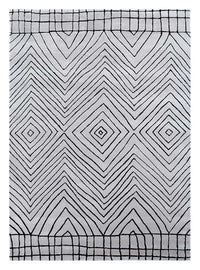 Tapis en laine - 330 x 240 cm - gris clair