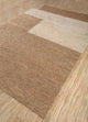 Designer Teppich sonderform  - 270 x 180 cm - beige