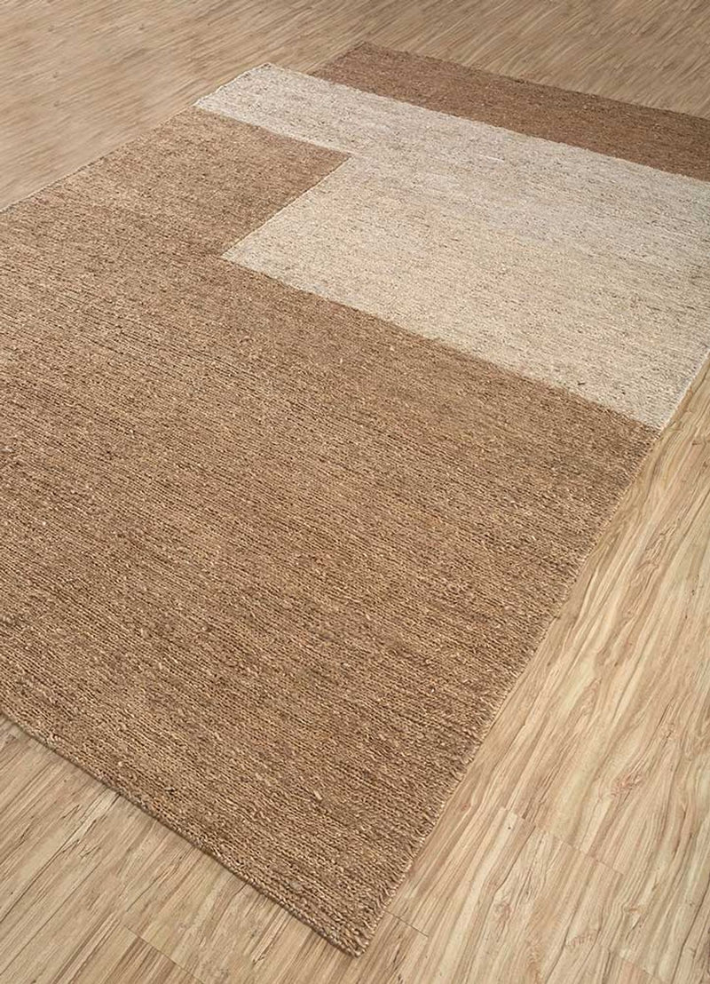 Designer Teppich sonderform  - 270 x 180 cm - beige