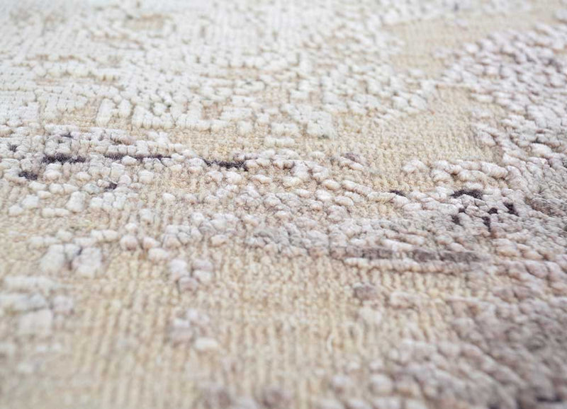 Designer Teppich - 300 x 240 cm - creme