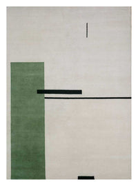 Tapis en laine - 270 x 180 cm - gris clair