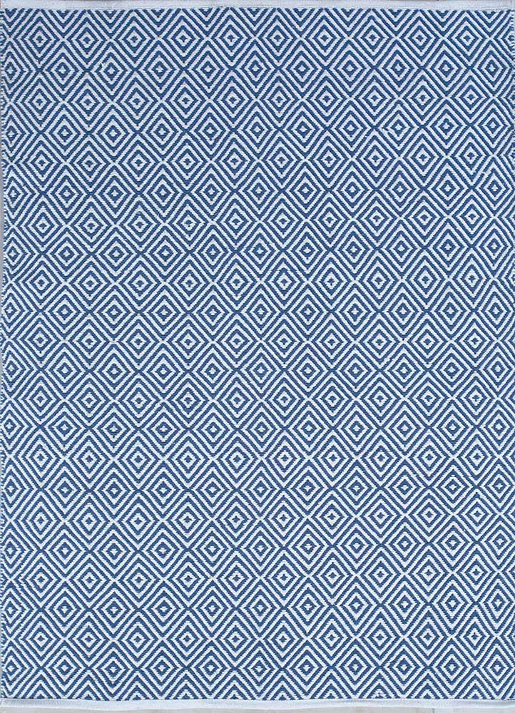 Kelim Teppich - Trendy - 180 x 120 cm - blau
