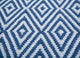 Kelim Teppich - Trendy - 180 x 120 cm - blau