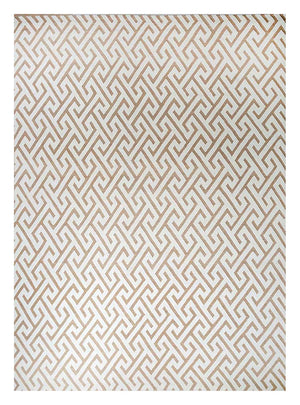 Wollteppich - 465 x 390 cm - beige