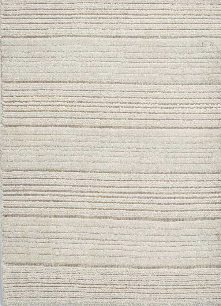 Wollteppich - 90 x 60 cm - creme