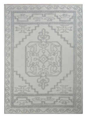 Tapis en laine - 270 x 180 cm - crème