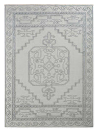 Tapis en laine - 270 x 180 cm - crème
