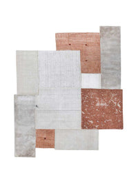 Tapis en laine originale  - 180 x 150 cm - crème