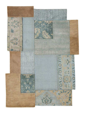 Tapis en laine originale  - 180 x 120 cm - multicolore