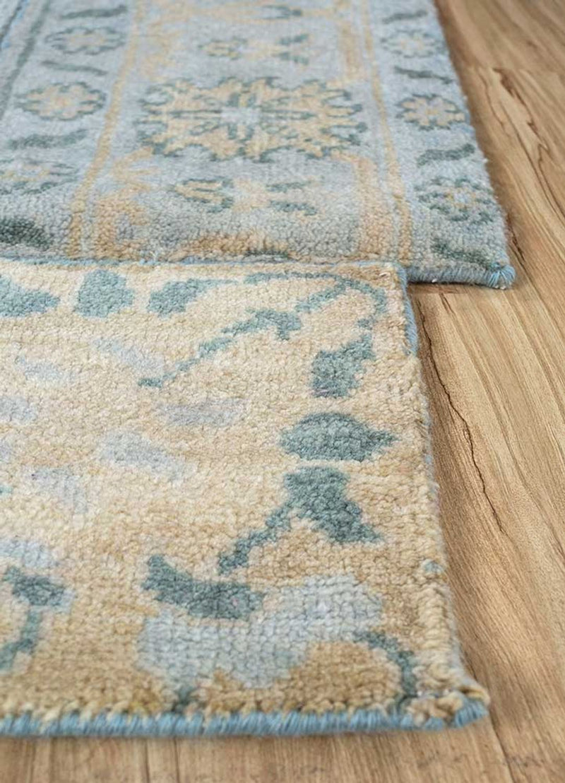 Wollteppich sonderform  - 180 x 120 cm - mehrfarbig