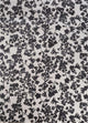 Wollteppich - 270 x 180 cm - schwarz-weiß