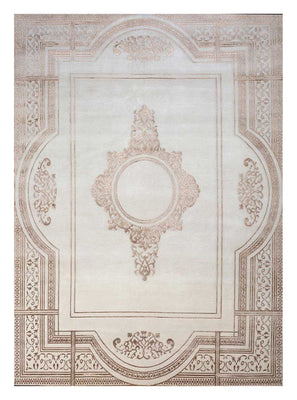 Tapis en laine - 270 x 180 cm - gris clair