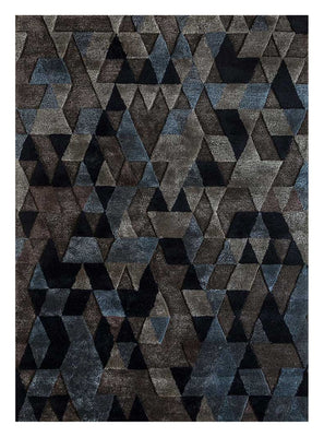 Tapis en laine - 240 x 150 cm - anthracite