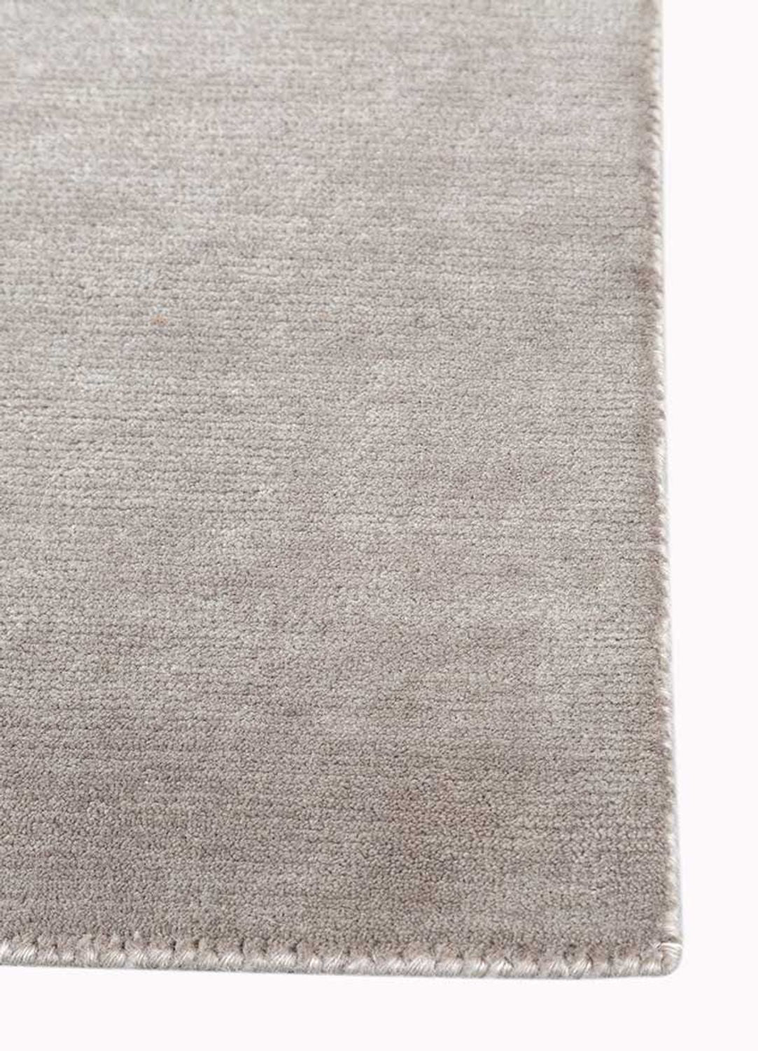 Wollteppich - 270 x 360 cm - grau