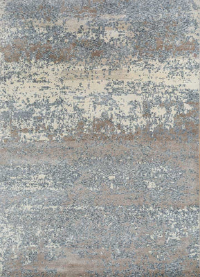 Tapis en laine - 300 x 240 cm - gris