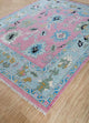 Wollteppich - 270 x 180 cm - rosa
