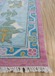 Wollteppich - 270 x 180 cm - rosa