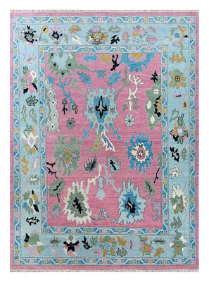 Tapis en laine - 270 x 180 cm - rose