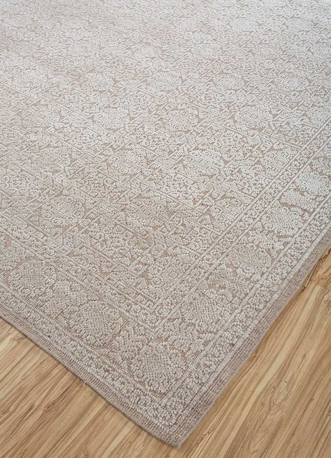 Wollteppich - 300 x 240 cm - beige