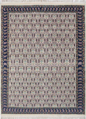 Tapis en laine - 210 x 150 cm - crème