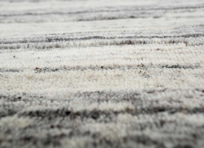 Wollteppich - 270 x 180 cm - creme