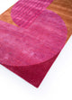 Wollteppich sonderform  - 270 x 180 cm - rosa