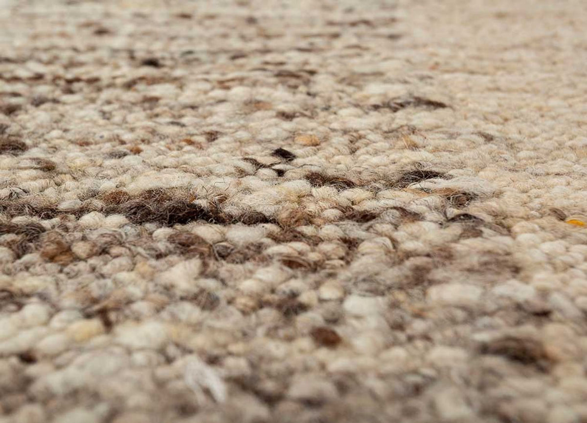 Wollteppich - 270 x 180 cm - hellbeige