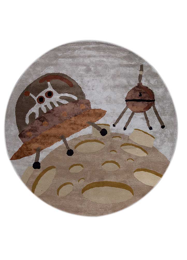 Tapis en laine 210x210cm
