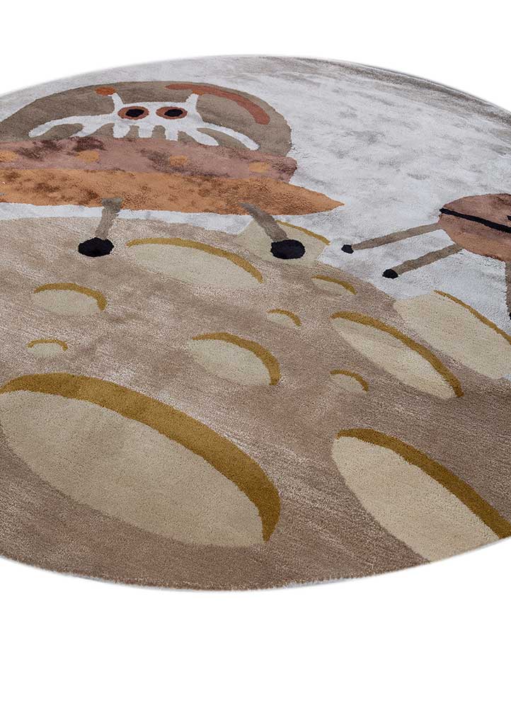 Tapis en laine 210x210cm