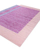 Wollteppich sonderform  - 270 x 180 cm - lila