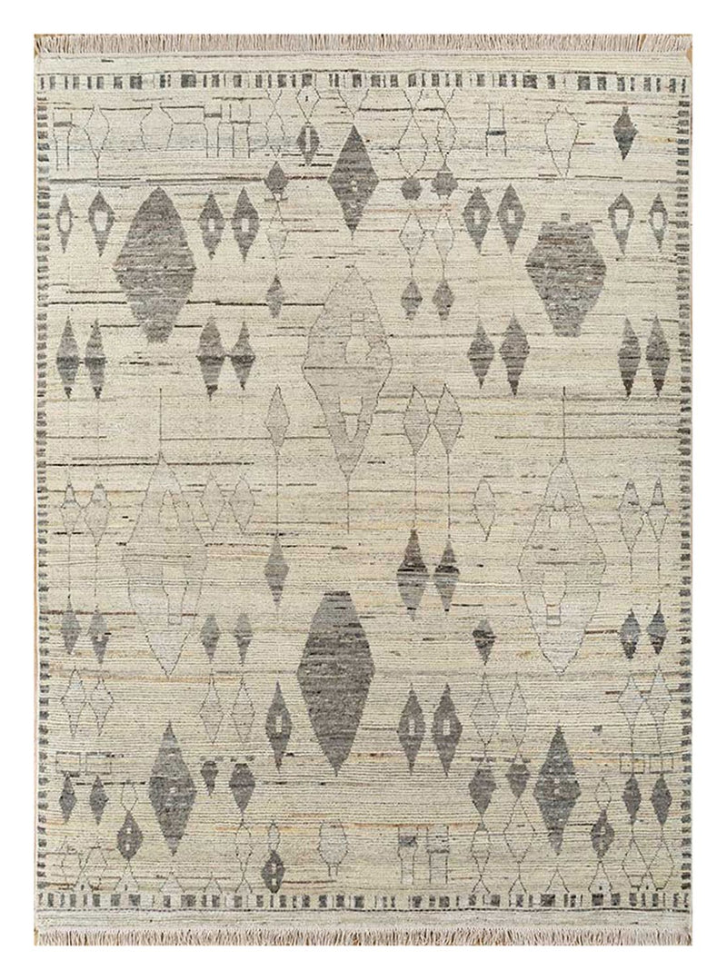Wollteppich - 300 x 240 cm - hellbeige