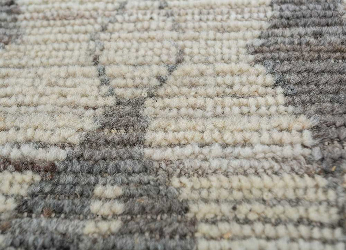 Wollteppich - 300 x 240 cm - hellbeige