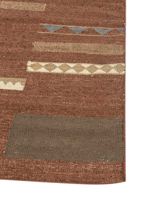 Designer Teppich - 270 x 180 cm - beige