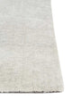 Wollteppich - 270 x 180 cm - silber