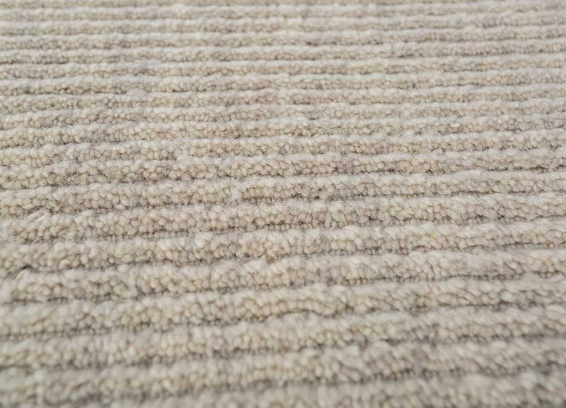 Wollteppich - 270 x 180 cm - hellbeige