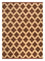 Wollteppich - 270 x 210 cm - braun