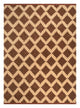 Wollteppich - 270 x 210 cm - braun