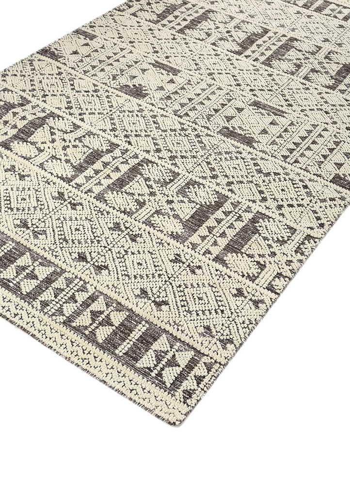Wollteppich - 240 x 150 cm - creme