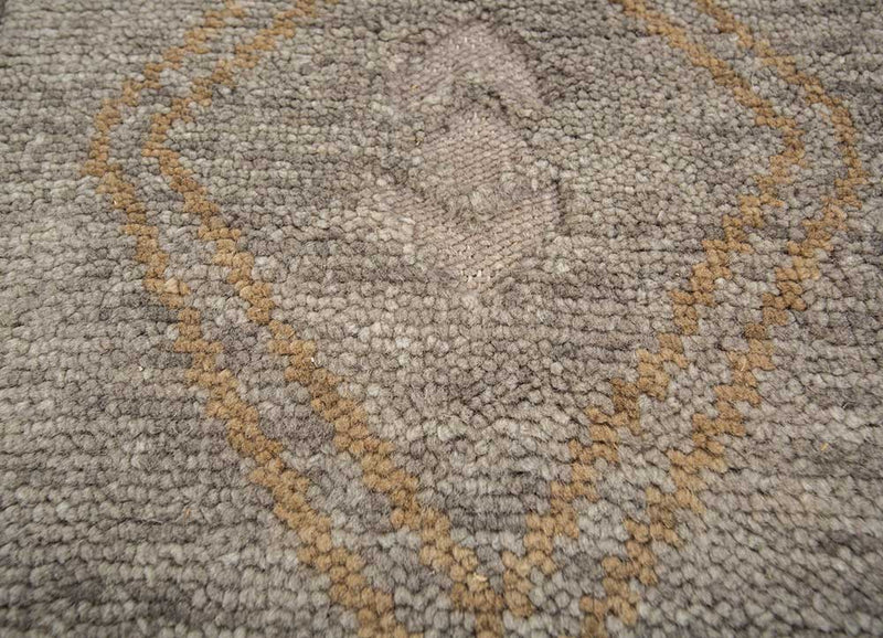 Wollteppich - 300 x 240 cm - dunkelbeige