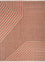 Sisalteppich - 270 x 180 cm - orange