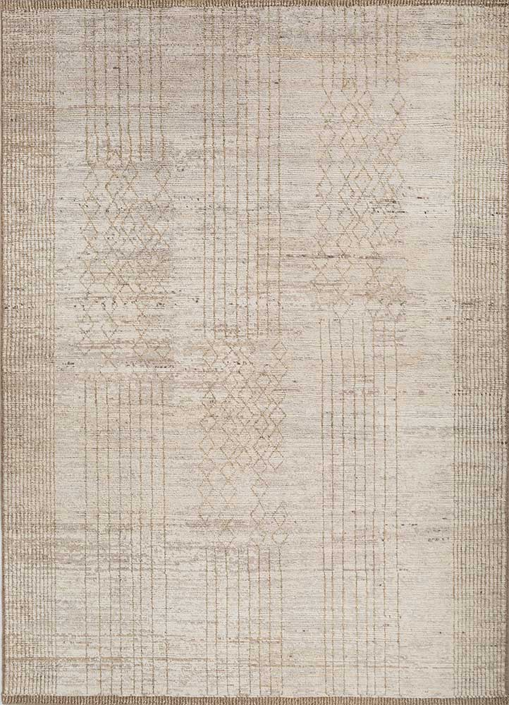 Wollteppich - 240 x 300 cm - gold